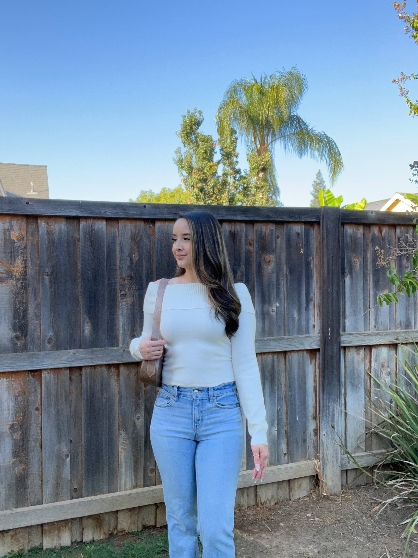 Off The Shoulder Sweater