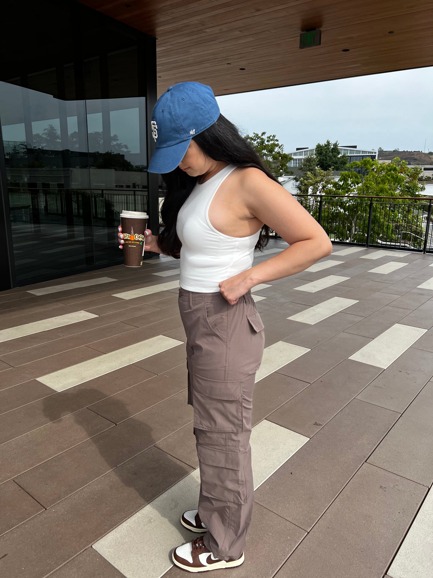 Brown Cargo Pants