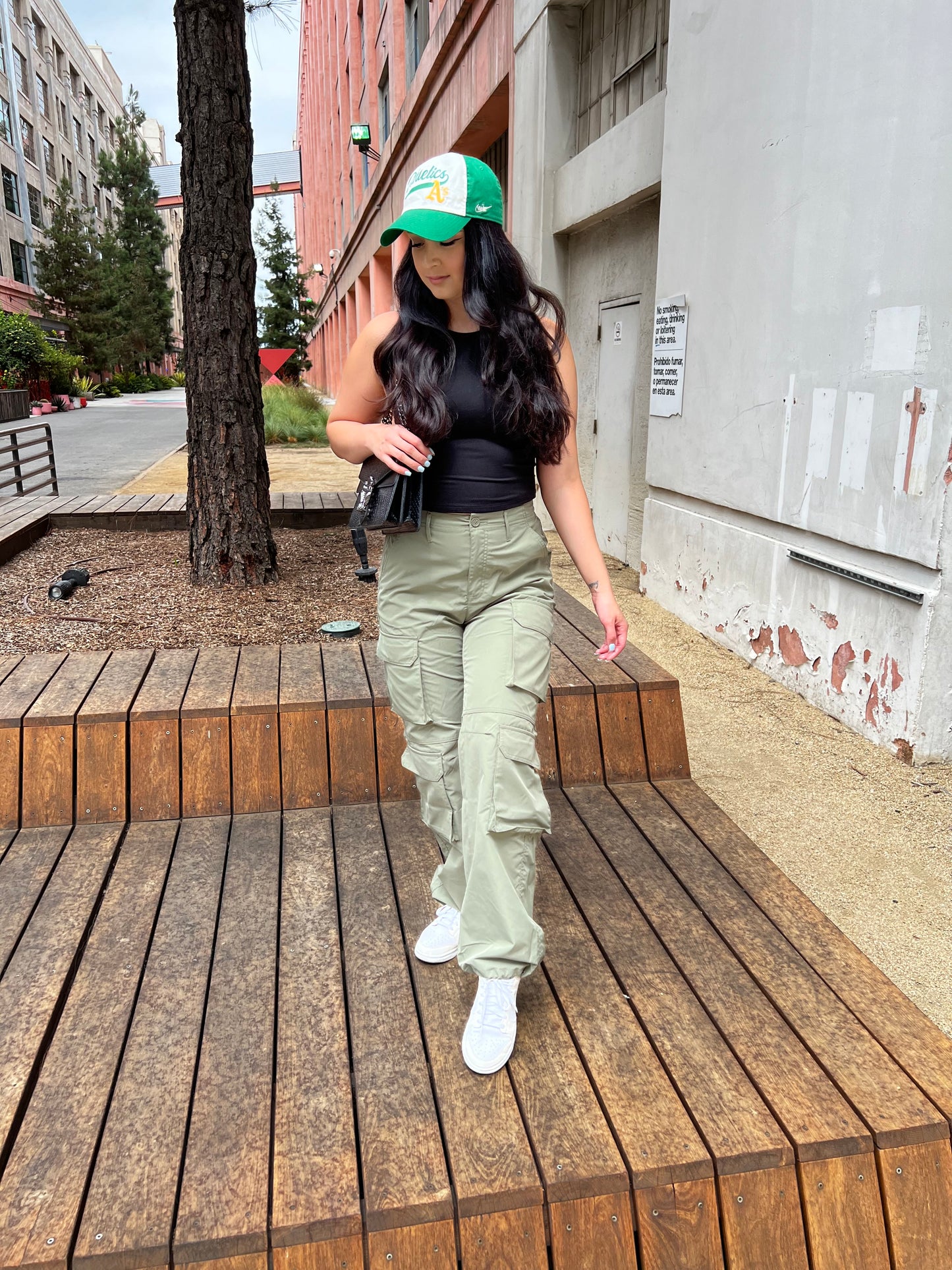 Olive Green Cargo Pants