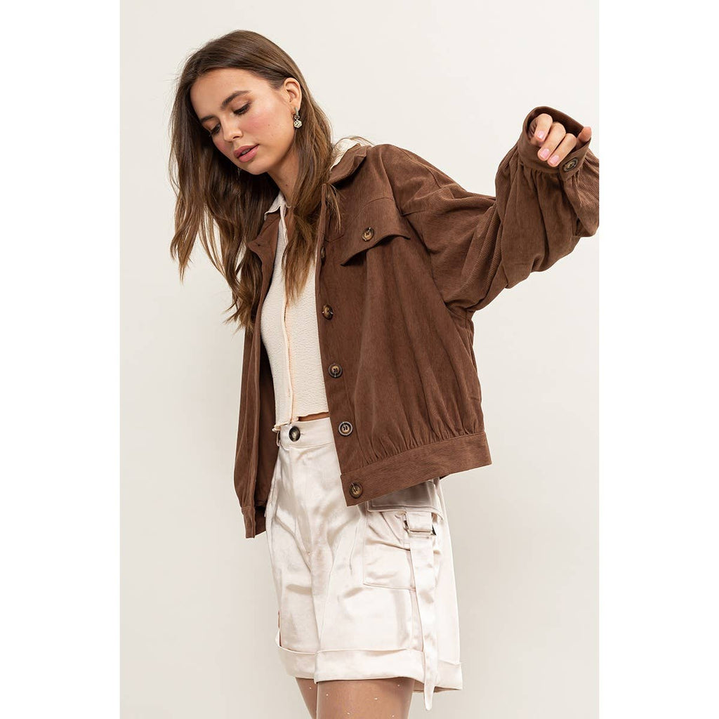 Brown Corduroy Jacket