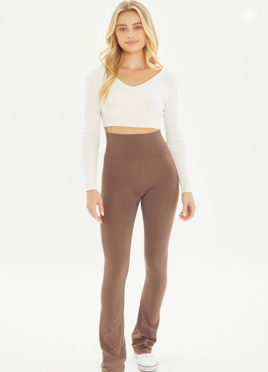 Brown Yoga Pants