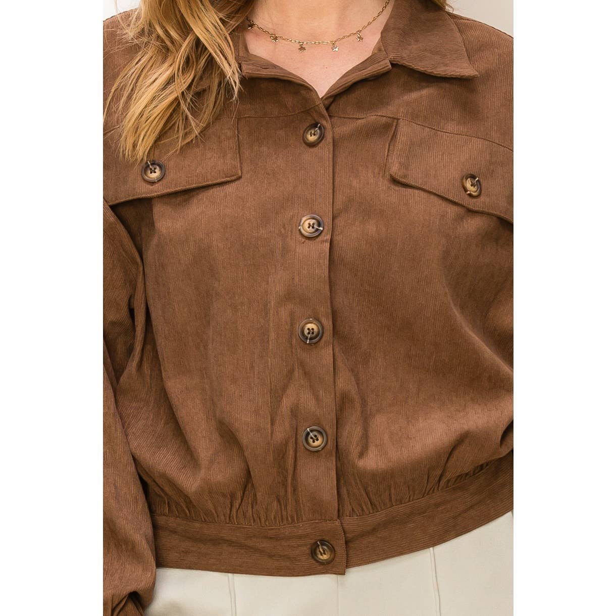 Brown Corduroy Jacket