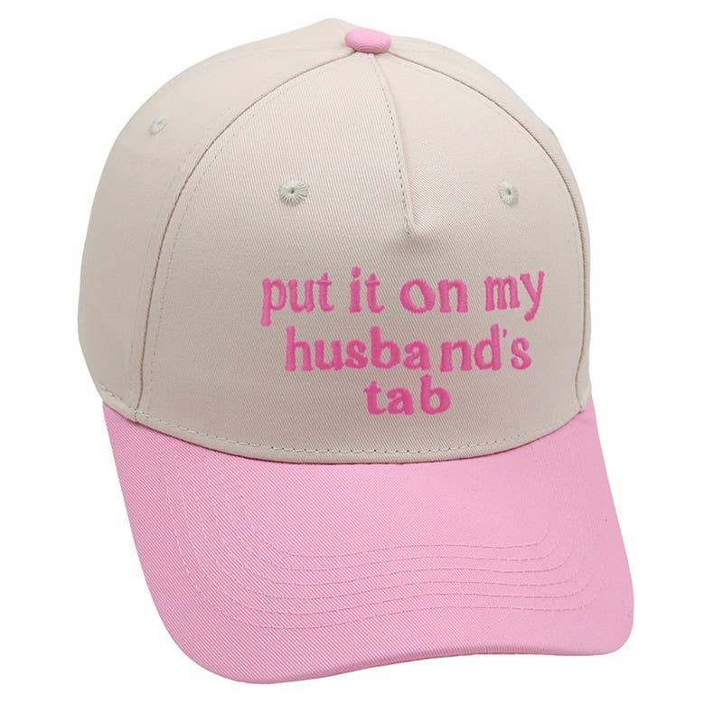 Put it on my husbands tab Pink & Black