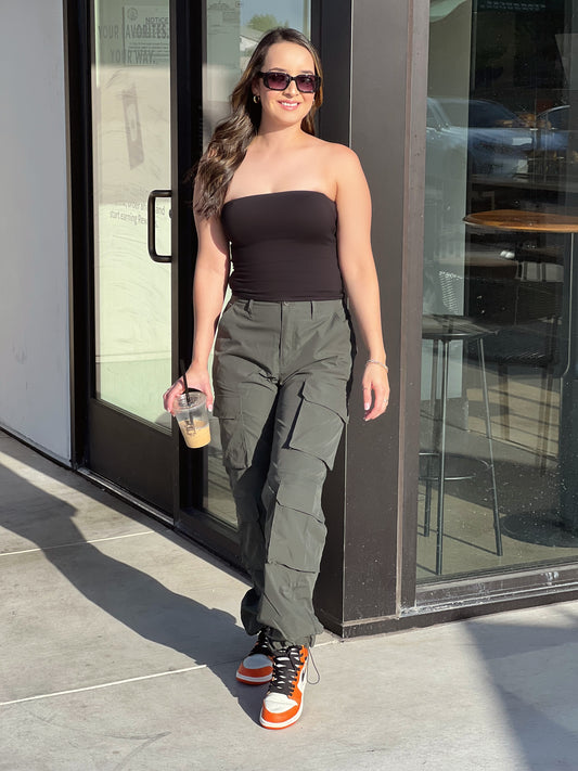 Green Cargo Pants