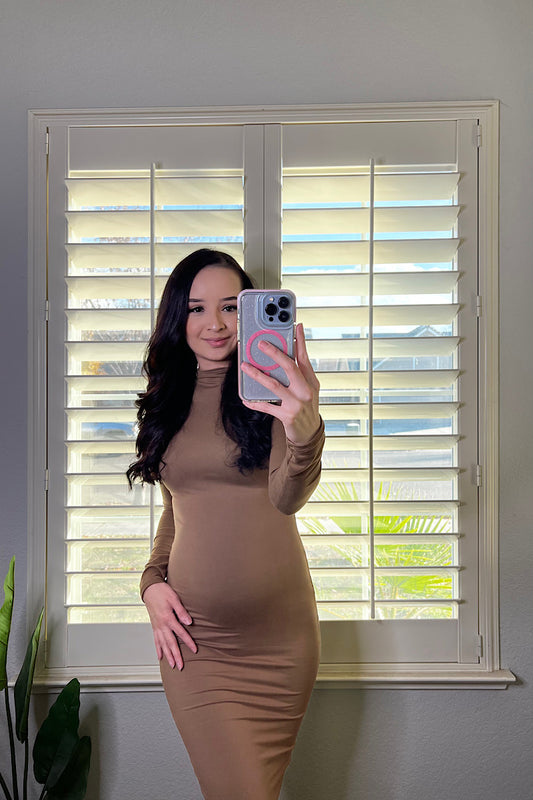 Midi Dress Mocha