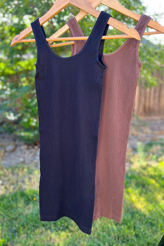 Black Seamless Dress