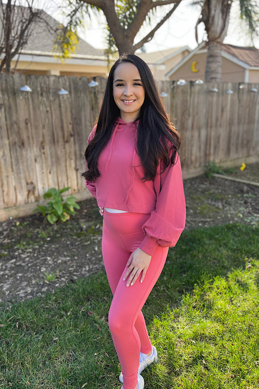 Rose Pink Buttery Leggings